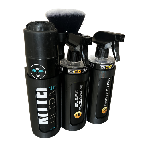 The Original Earthmoving equipment Cockpit bottle holder