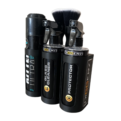 The Original Earthmoving equipment Cockpit bottle holder