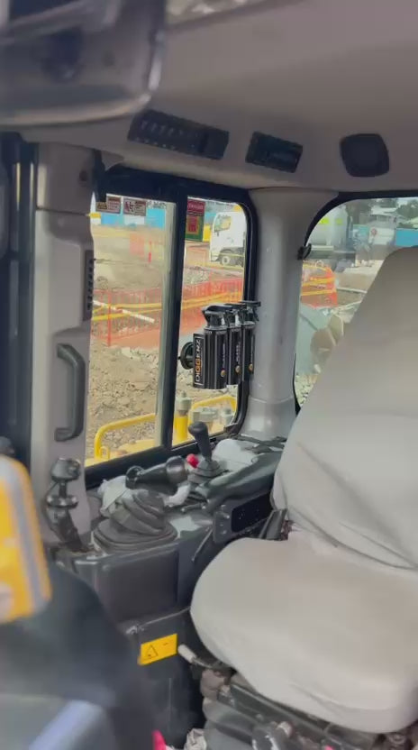 The Original Earthmoving equipment Cockpit bottle holder