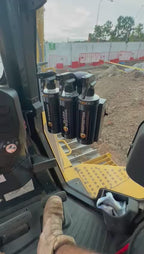 The Original Earthmoving equipment Cockpit bottle holder